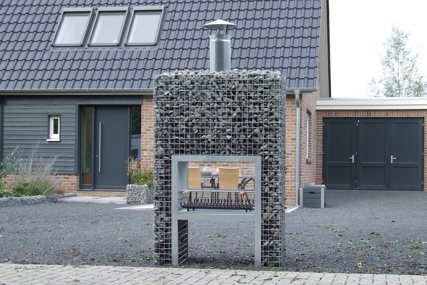 Blockkamin Grill XL