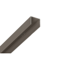 Alu U-Abschluß Profil Grau Braun / Taupe 0,9 Meter lang
