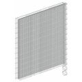LärmschutzGabione Erweiterungselement lxhxt 2,53m x 1,23m x 0,23m - Wandsäulen Höhe 1,7m