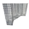90 Grad Winkel Gabione lxhxt 1,00m x 1,00m x 0,22m