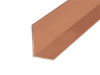 L-Profil Aluminium Türstopper Braun beschichtet 180 cm