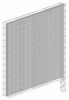 LärmschutzGabione Erweiterungselement lxhxt 2,53m x 1,23m x 0,23m - Wandsäulen Höhe 1,7m