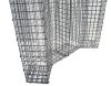 90 Grad Winkel Gabione lxhxt 1,00m x 2,00m x 0,22m