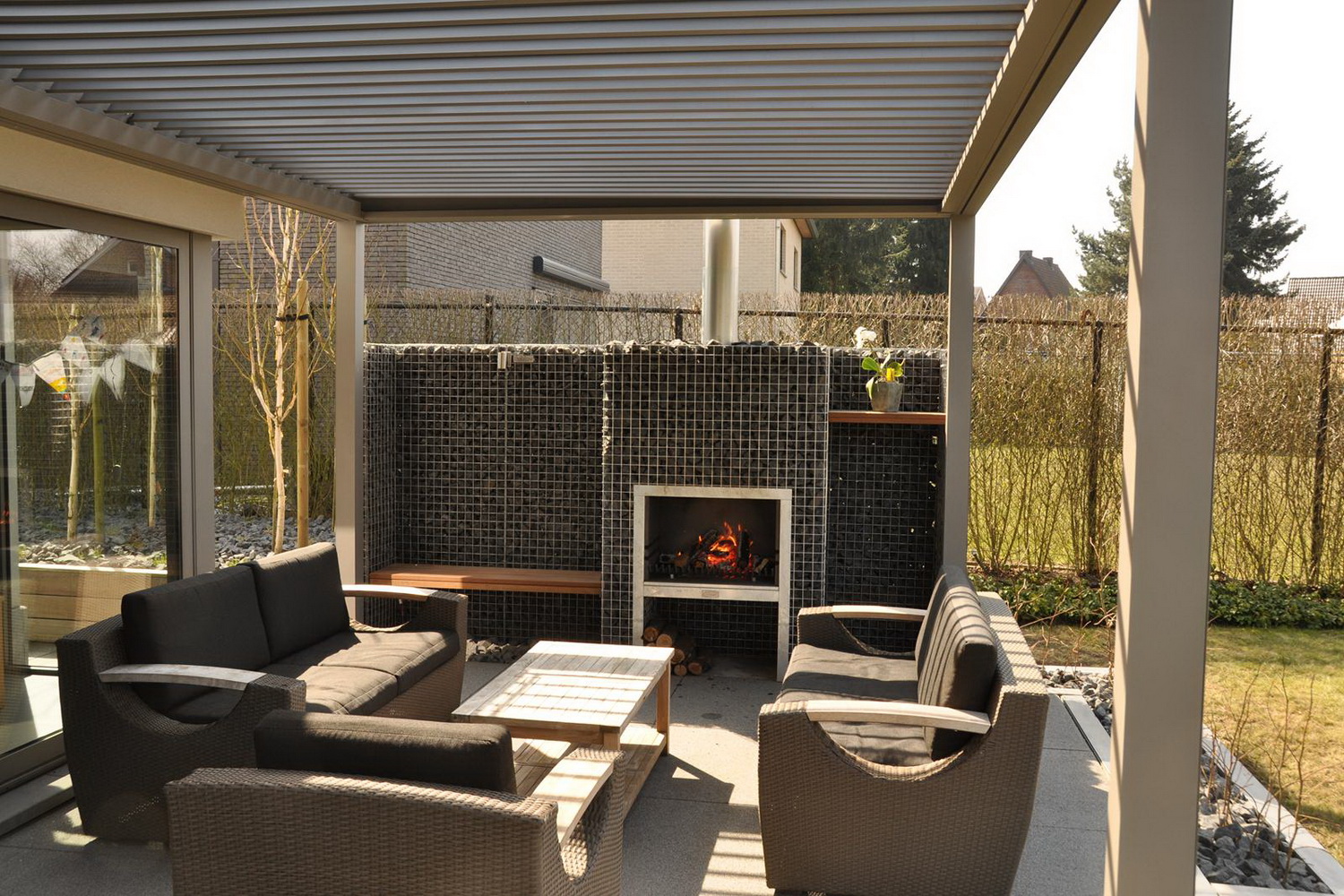 Blockkamin Grill XL