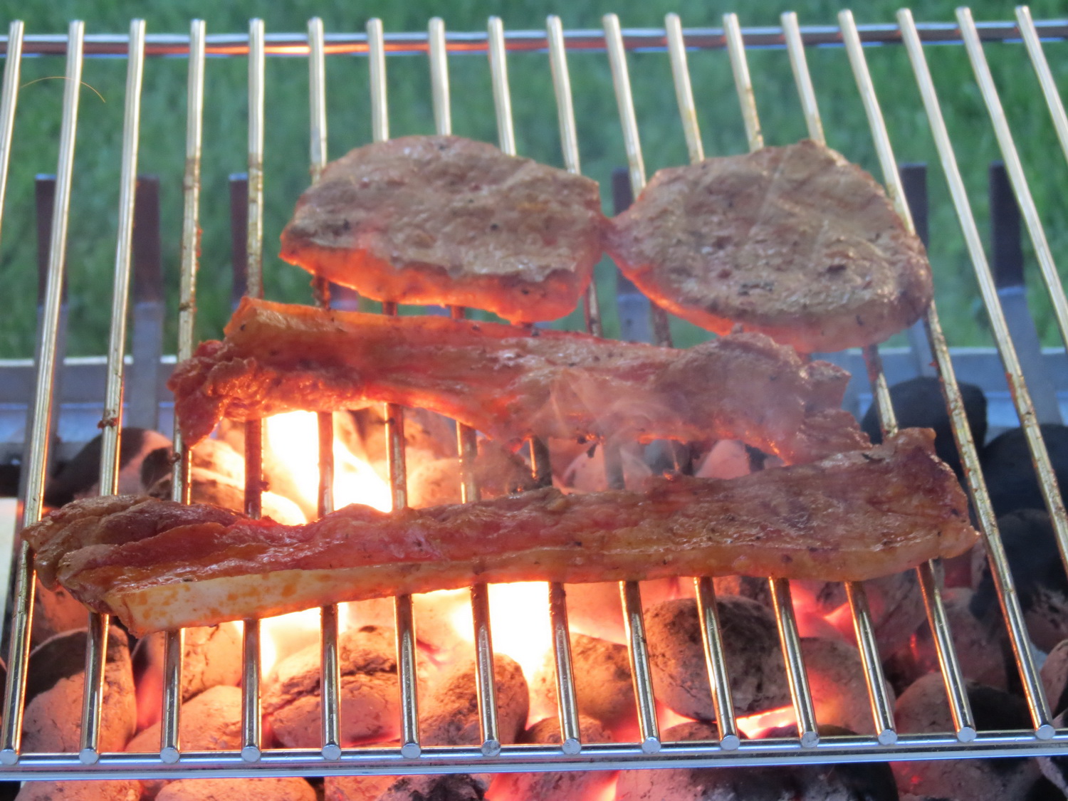Gabionen Blockkamin Grill