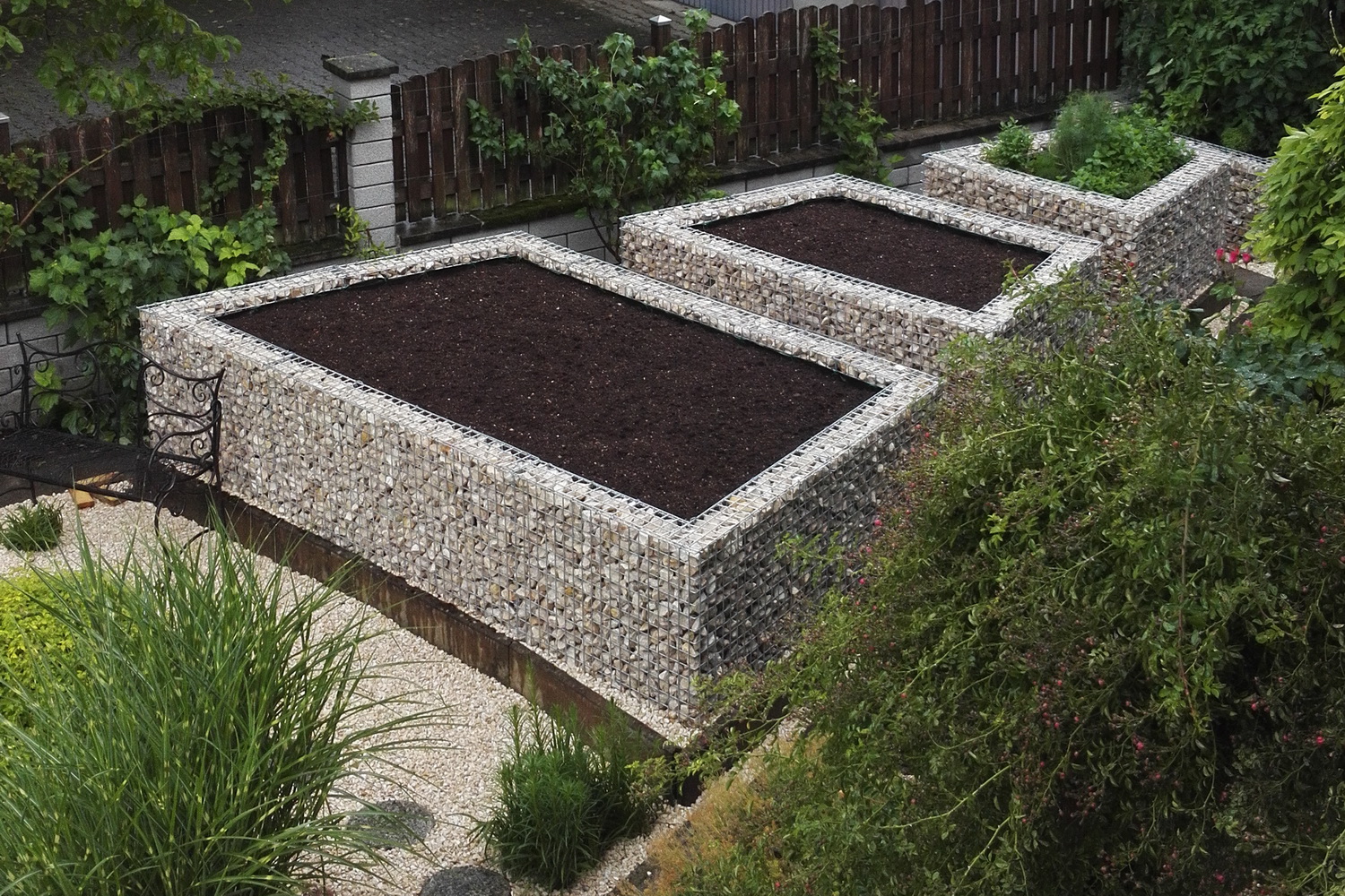 Gabion Hochbeet
