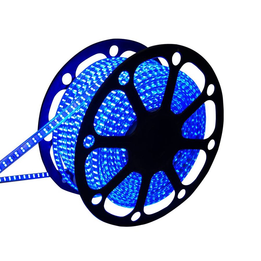LED RGB Beleuchtung für Gabionen Blau