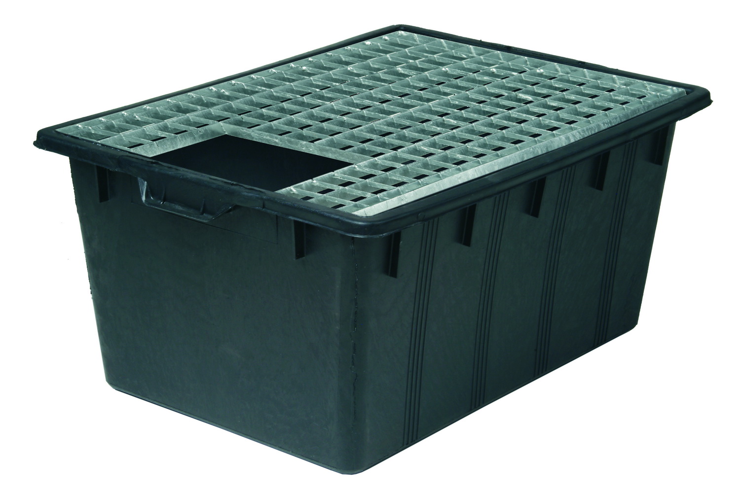 Wasserbeckem mit Abdeckgitter