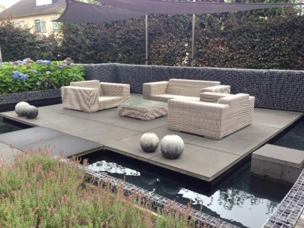 Gabionen lounge Gabionen lounge