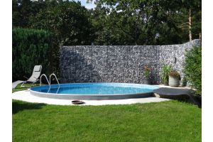 Gabione – Ardennen grau Bruchsteine