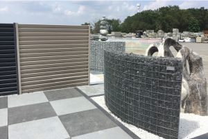 Zierkies-Zaun – Zierkies-Zäune. Zierkies-Zaun