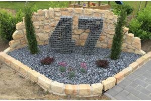 Gabione – Gabionen Buchstaben und Zahlen