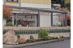 Gabionen mit Flaschen – Gabionen. Gabionen mit Flaschen