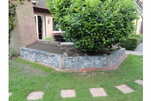 Gabione – Ardennen grau Bruchsteine