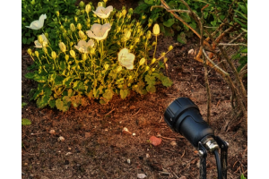 Inspirationsfoto mit LED-Beleuchtung – Gabionen LED beleuchtung