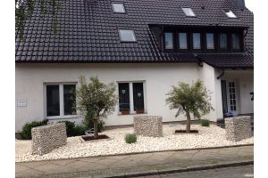 Gabione mit Yellow Sun Bruchstein – Yellow Sun Bruchstein