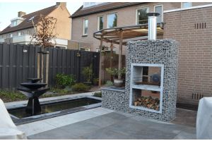 Gartenkamin Gabionen – Gartenkamine. Gartenkamin Gabionen