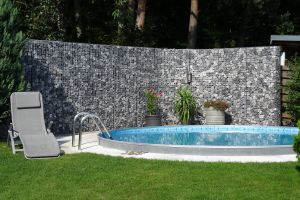 Gabione – Ardennen grau Bruchsteine