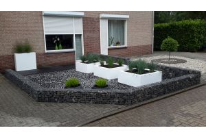 Gabionen und Ziersplitt Basalt – Gabionen. Gabionen und Ziersplitt Basalt