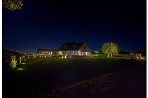 Inspirationsfoto mit LED-Beleuchtung – Gabionen LED beleuchtung