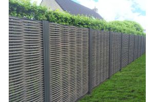 Inspirationsfoto – Kunststoff-Sichtschutzzaun