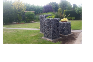 Gabione – Gabionen-Säulen