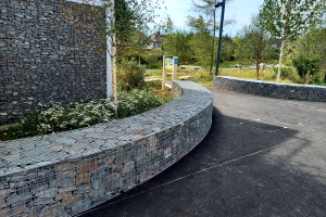 Claremont Park London Gabionen – Gabionen. Claremont Park London Gabionen