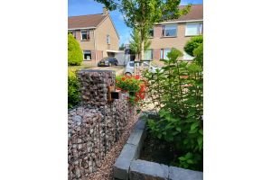 Gabione mit LED-Beleuchtung – Gabionen LED beleuchtung