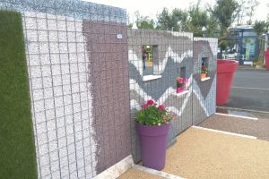 Zierkies-Zaun – Zierkies-Zäune. Zierkies-Zaun