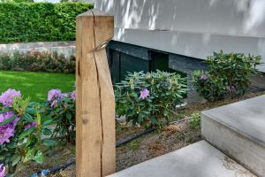 Inspirationsfoto mit LED-Beleuchtung – Gabionen LED beleuchtung