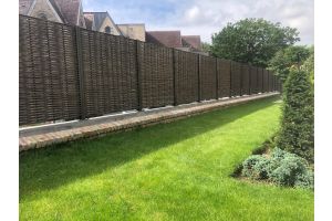 Inspirationsfoto – Kunststoff-Sichtschutzzaun