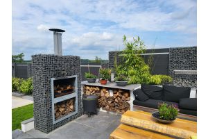 Gabionen Gartenkamine – Gartenkamine. Gabionen Gartenkamine