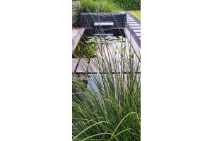 Gabionen Wasserfall – Wasserfall. Gabionen Wasserfall