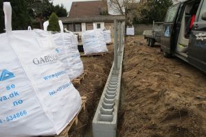 Gabione – Aufbauteam