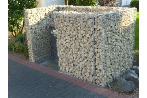 Gabione – Gabionen Mülltonnenverkleidung