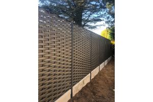 Inspirationsfoto – Kunststoff-Sichtschutzzaun