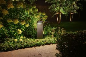 Inspirationsfoto mit LED-Beleuchtung – Gabionen LED beleuchtung