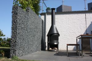 Gabionen mit Basalt Bruchsteine – Basalt Bruchsteine Inspiration. Gabionen mit Basalt Bruchsteine