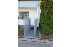 Gabione – Gabionen Mülltonnenverkleidung