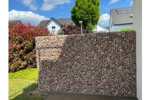 Salzburger Rot Gabionen – Gabionen. Salzburger Rot Gabionen