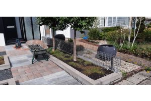 Gabionen mit Basalt Bruchstein – Gabionen. Gabionen mit Basalt Bruchstein