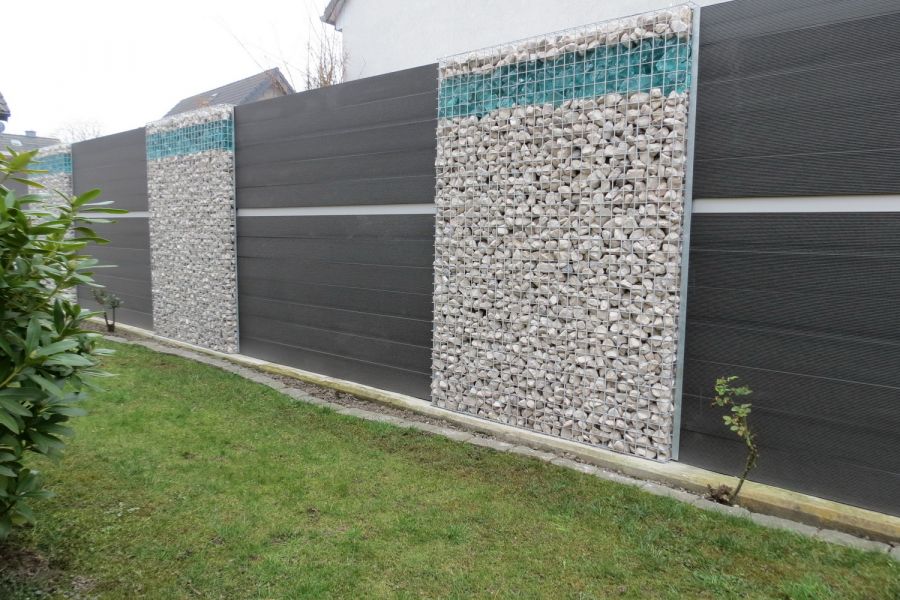 Gabionen Mit Wpc Kombinieren